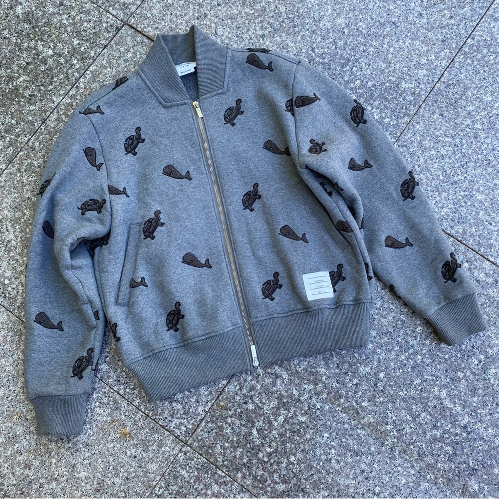 Thom Browne zip up jacket